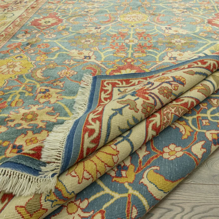 Merda Vintage Hand-Knotted Rug - 5