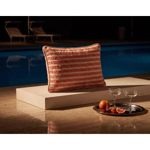 Oriente Striped Rectangular Decorative Cushion - 3
