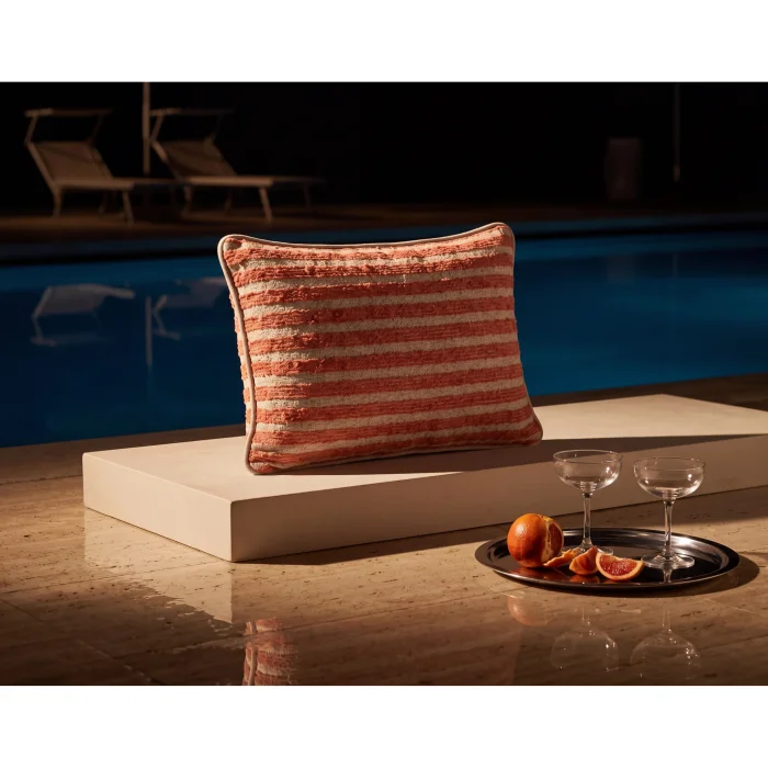 Oriente Striped Rectangular Decorative Cushion - 3