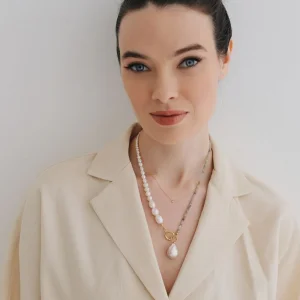 Mathilda Gümüş Zincir Kolye - 3