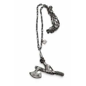 Warbound Handcrafted Axe Necklace