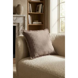 Frig Denim Tassel Detail Cushion Cover - 3