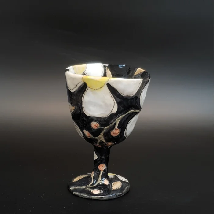 Stoneware Seramik Kadeh - 2
