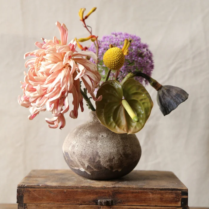 Handmade Stoneware Ceramic Vase - 2