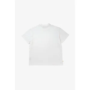 Ira Basic Cream Cotton T-Shirt - 2