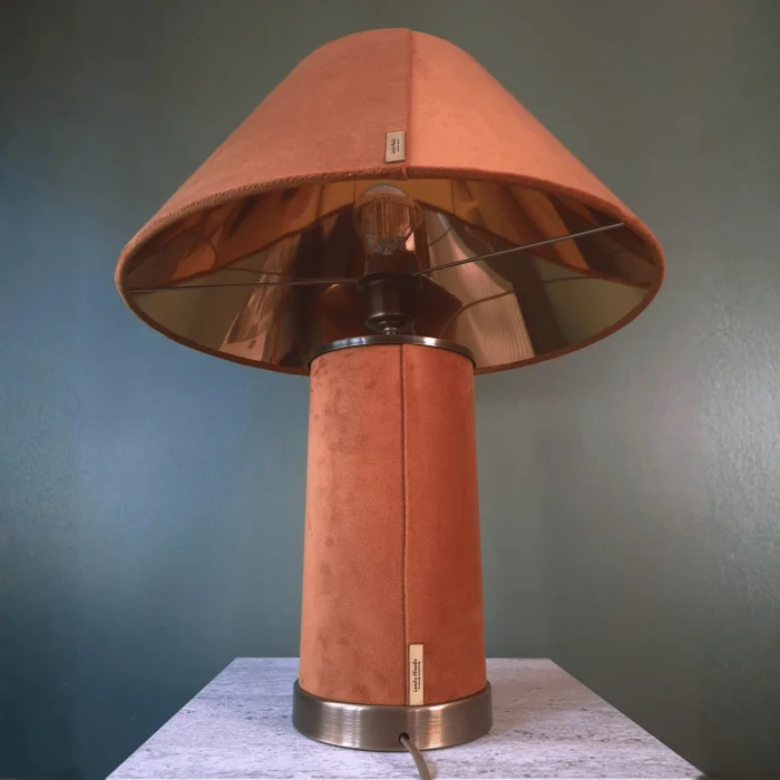 Terracotta Copper Abajur - 5