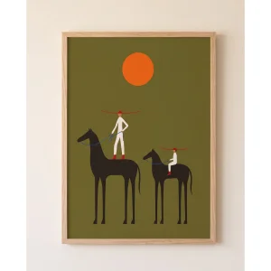 The Travellers Framed Art Print