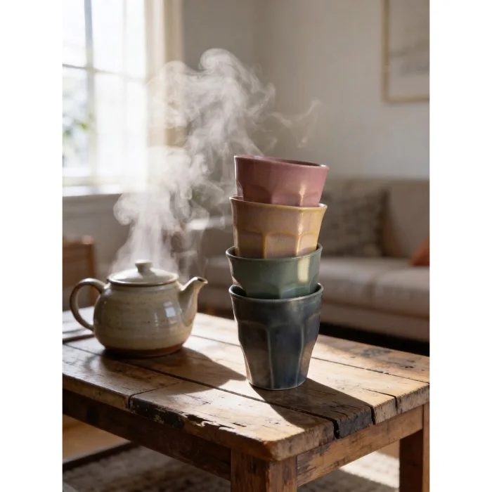 Olala Stoneware Latte Fincanı - 3