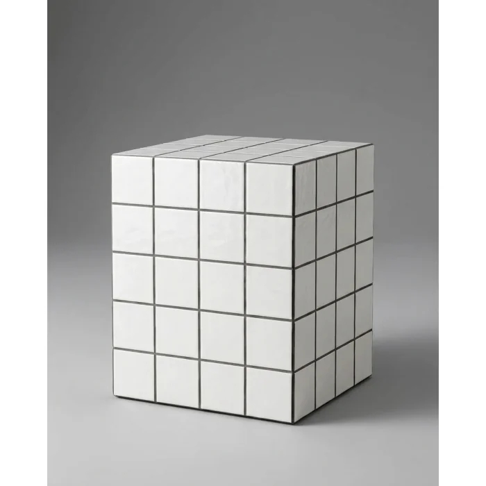 Mutiles Ceramic Side Table - 1