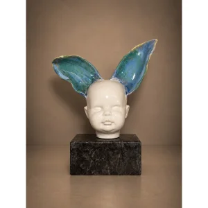 Freaks All Ears Porselen Heykel Obje