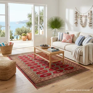 Astra Hand-Woven Turkmen Rug 156x198 Cm - 3
