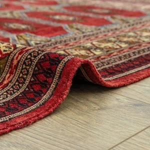 Astra Hand-Woven Turkmen Rug 156x198 Cm - 5