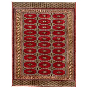 Astra Hand-Woven Turkmen Rug 156x198 Cm - 1