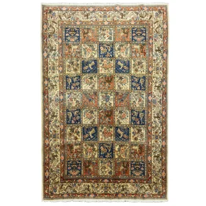 Vintage Hand-Knotted Bertil Persian Rug - 1