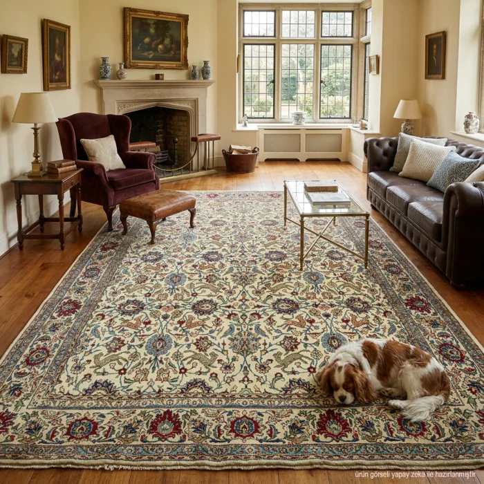 Kozlu Decorative Hand-Woven Rug - 7