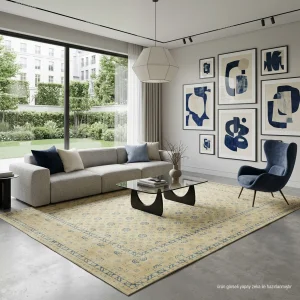 Zahra Hand-Knotted Pastel Rug 239x323 cm - 7