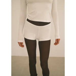 Elastic Waist Mini Shorts - 5