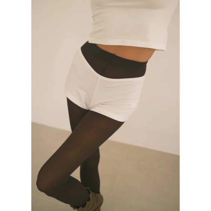 Elastic Waist Mini Shorts - 6
