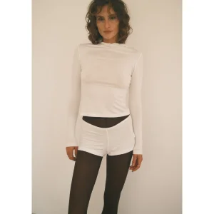 Elastic Waist Mini Shorts - 2