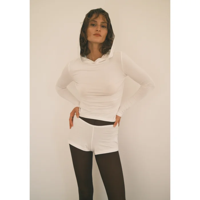 Elastic Waist Mini Shorts - 3