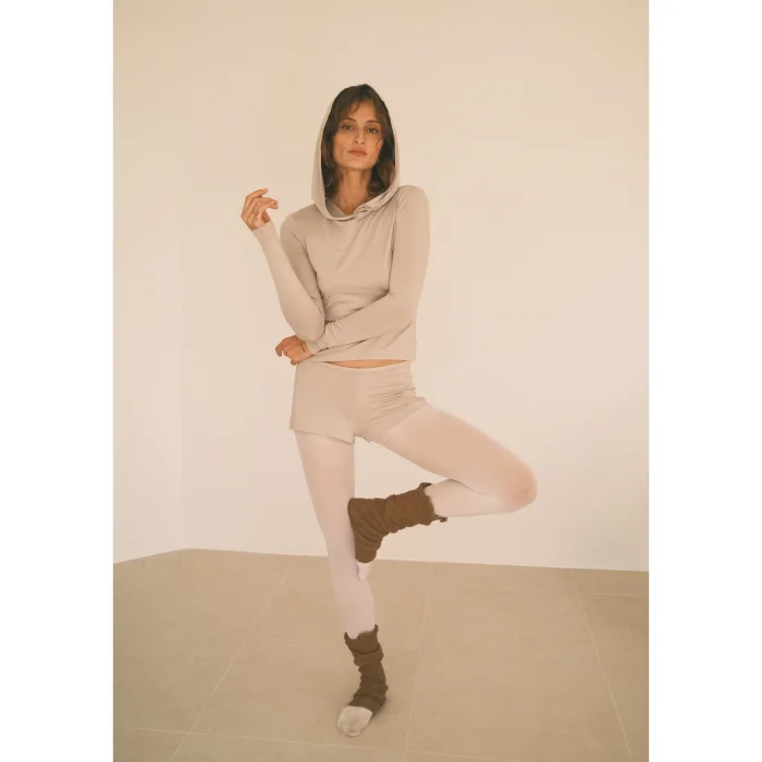 Hooded Long Sleeve Blouse - 4