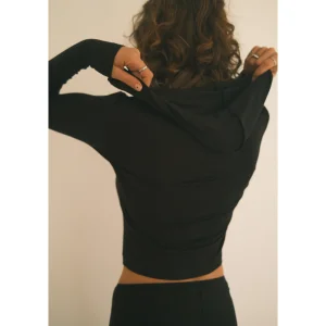 Hooded Long Sleeve Blouse - 3