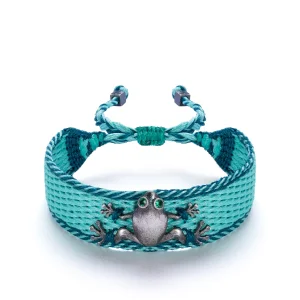 Kiss The Frog Woven Bracelet - 1