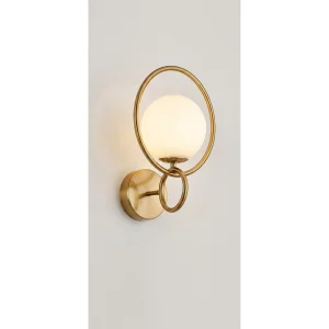 King Glop Ring Globe Sconce