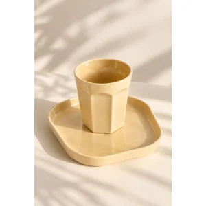 Gustav Stoneware Bardak ve Tabak Seti