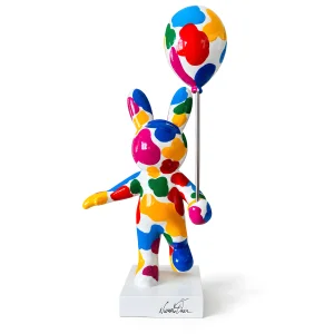 Mori | Love | Little Girl With Heart Balloon Statue
