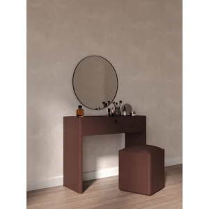 Mao Vanity Table & Pouf Set - 3