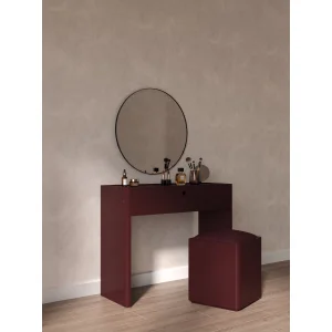 Mao Vanity Table & Pouf Set - 3