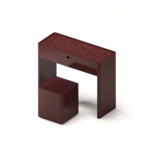 Mao Vanity Table & Pouf Set - 1