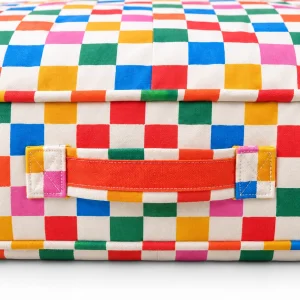 Checkered Colorful Pet Bed - 4