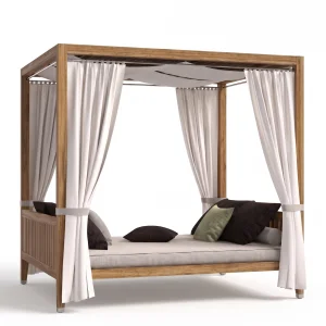 Ageve Solid Wood Garden Bed