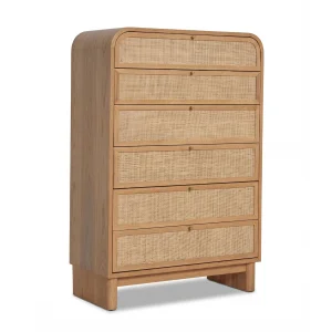 Airon Woven Solid Wood Dresser