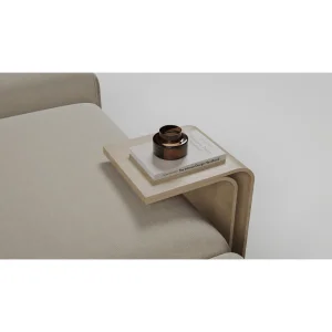 Atelier Noir Arm Solid Walnut Side Table - 4