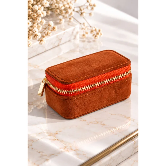 Velvet Jewelry and Trinket Storage Case - 2