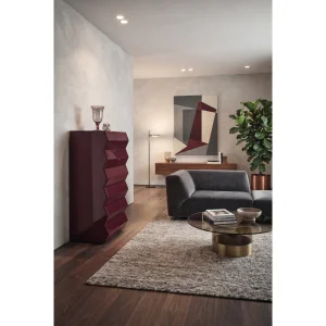 Bordeaux Geometric Chest of Drawers - 2
