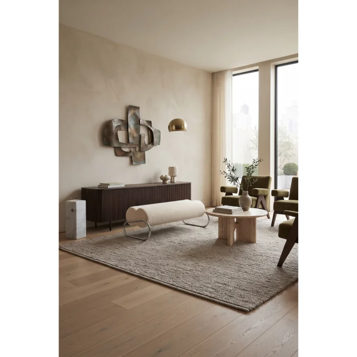 Flow Velvet Bench - 2