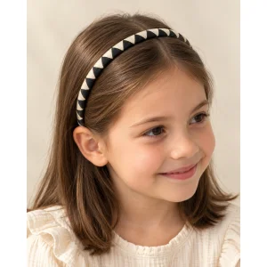 Geometric Braid Pattern Hair Band - 2