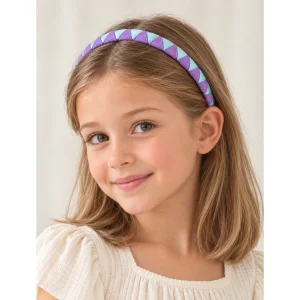 Geometic Braided Detail Hair Band - 2