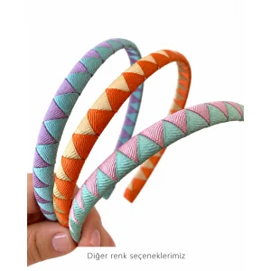 Geometic Braided Detail Hair Band - 3