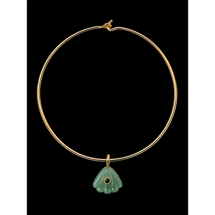 Aqua Aventurine Choker Kolye - 2