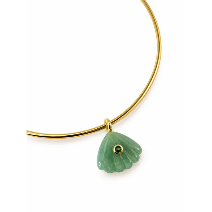 Aqua Aventurine Choker Kolye - 3