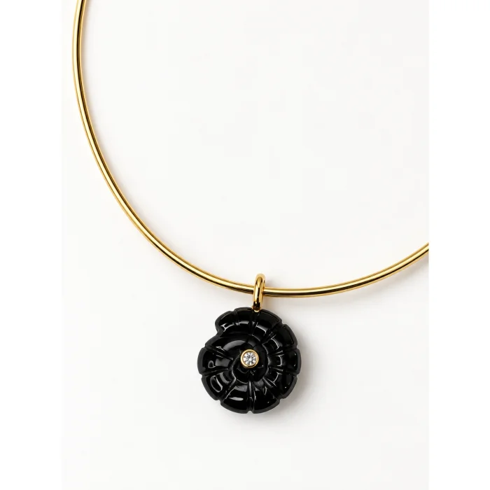 Nera Oniks Choker Kolye - 3