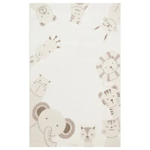 Bambino Bmb 04 Cream Beige Pastel Children's Rug - 1