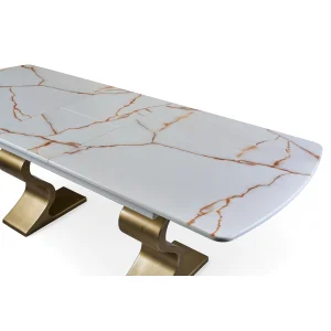 Fold Extendable Dining Table - 9