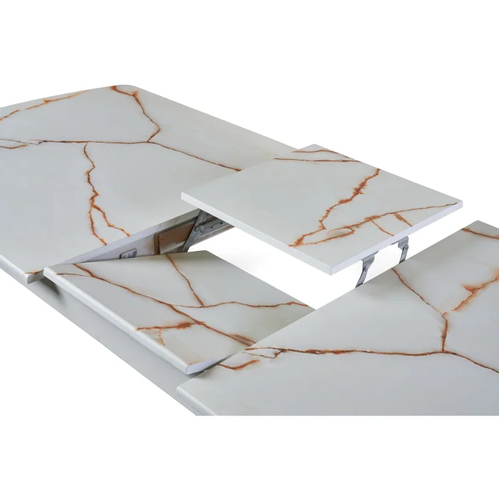 Fold Extendable Dining Table - 7