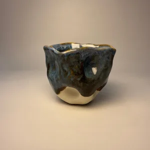 El Yapımı Stoneware Seramik Kupa - 3